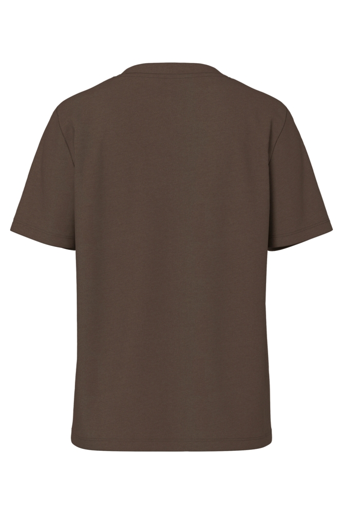 PCRIA SS SOLID TEE JRS NOOS BC 17140802 HOT FUDGE